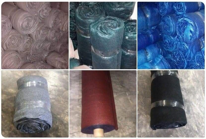 Variedad de colores de malla sombra